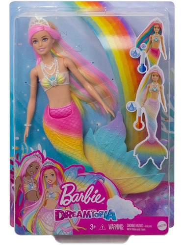 Barbie Sirena Arcoíris Mágico