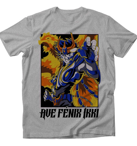 Playera Ikki El Fénix Caballeros Del Zodiaco