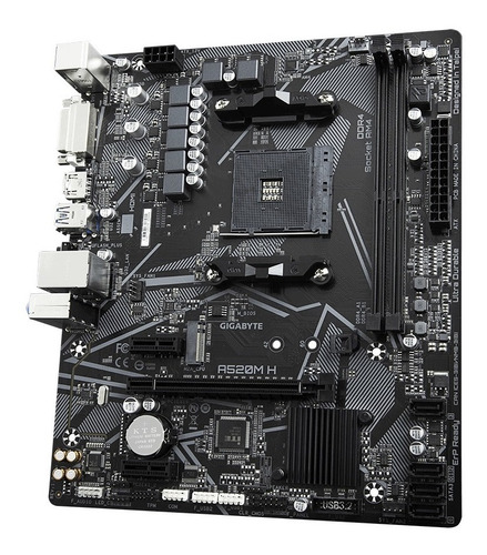 Imagen 4 de 6 de Motherboard Gigabyte A520m H Am4 Ryzen Gaming