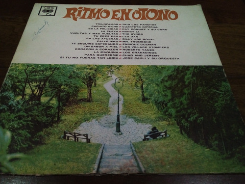 Lp Vinilo - Ritmo En Otoño - The Byrds -los Panchos -leo Dan