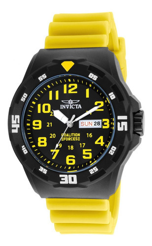 Reloj Invicta 25328 Amarillo Hombres