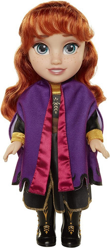 Muñeca Frozen Ii Anna Travel Doll Con Botas 35 Cm Disney