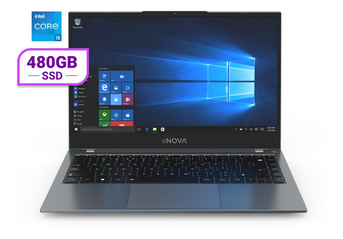 Imagen 1 de 7 de Notebook Gamer Intel Core I5 11va 14 8gb 480gb Enova Cta