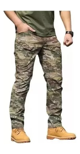 Pantalón Multicam Táctico Militar Cargo Outdoor Camuflado