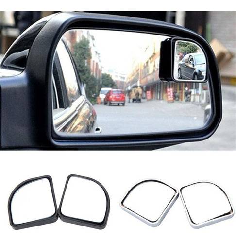 Espejo Retrovisor Auto Moto Camion P/ Puntos Ciegos.x2 E5005