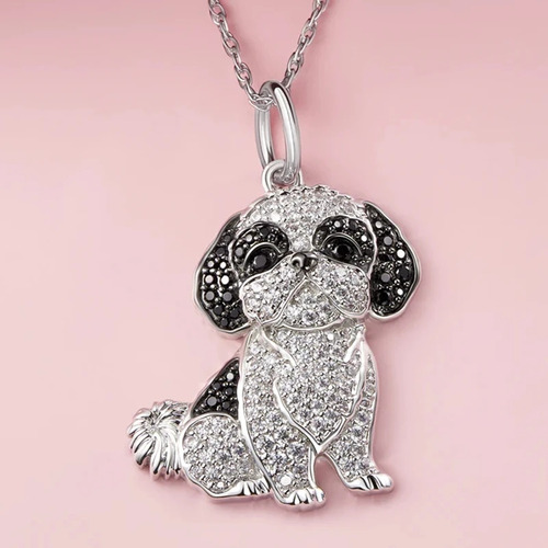 Shitzu Colgante Perro Fantasia. Collar Shih Tzu