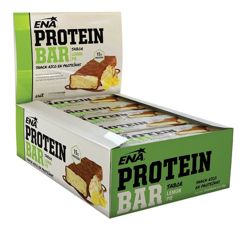 Protein Bar Ena Caja X 16 Un. Barras De Proteina