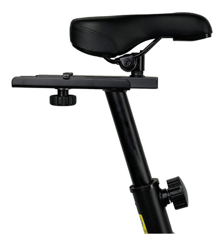 Imagen 5 de 5 de Bicicleta fija Athletic 400BS para spinning color negro y naranja