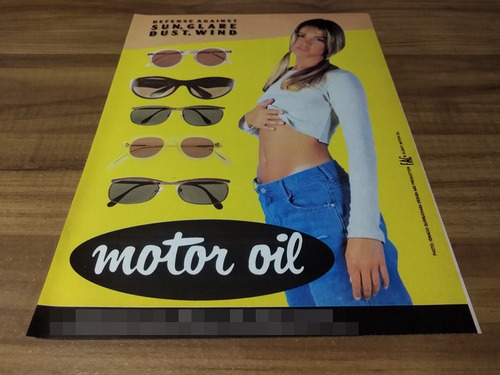 (pg580) Valeria Mazza * Publicidad Motor Oil