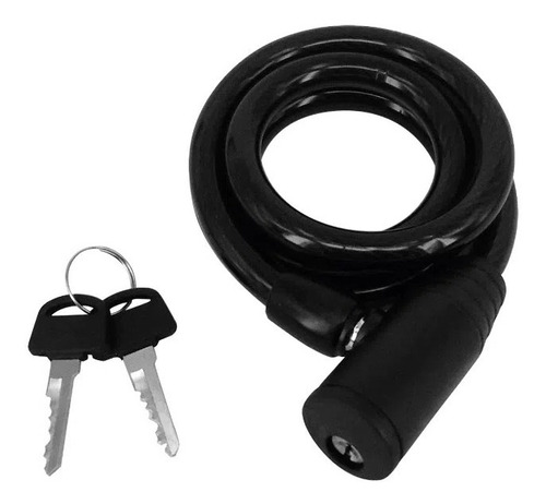 Cadeado Para Bicicleta Com Chave Atrio Bi081 100cm X 12mm