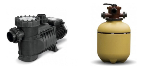 Kit Piscina Filtro Vc30 + Bomba 0,75 Hp Vulcano - Electromak