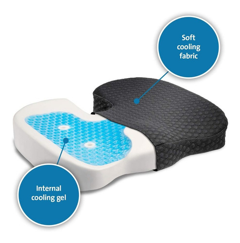 Kensington Cojin Gel Grueso Térmico Frio Asiento Original