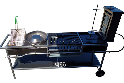 Carrito D Comida Para Taco Al Pasto Y Carn Asada 5 En 1 P486