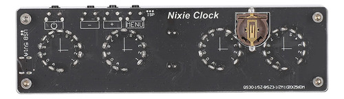 Reloj De Tubo Led De 4 Bits Con Control Remoto Nixie De Dise