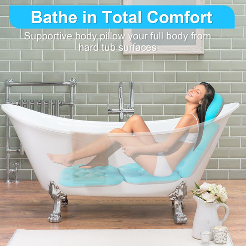 Almohada De Baño Feiae De Cuerpo Completo Para Bañera Con Su