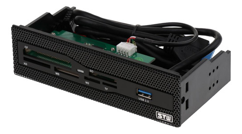 5.25 '' Usb3.0 De Cartão Interno Painel Múltiplo Para
