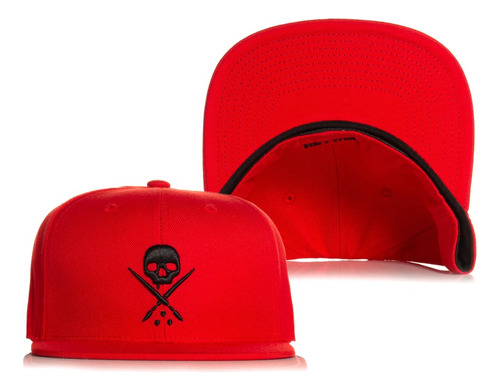 Gorra Sullen Clothing Badge Fitted Hat - Scarlet Original