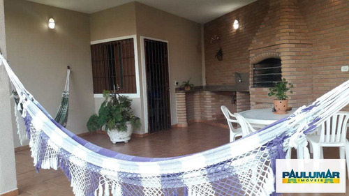 Casa Com 3 Dorms, Vila Anhanguera, Mongaguá - R$ 520 Mil, Cod: 828795 - V828795