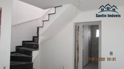 Cobertura Com 02 Dormitórios(01 Suíte )fino Acabamento Residencial À Venda, Vila Pires, Santo André. - Co0202