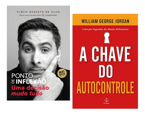 Kit Livros Ponto De Inflexão + A Chave Do Autocontrole