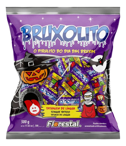 Florestal Pirulito Bruxolito Q´pinta 500g