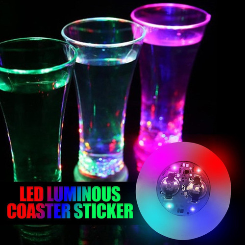 Porta-copos De Led Para Carro Com Porta-copos, 7 Cores,