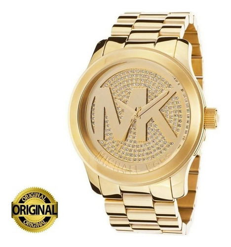 Relógio Michael Kors Mk5706 Banhado A Ouro 100% Original