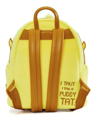 Imagen 3 de 3 de Loungefly Mini Backpack Looney Tunes Tweety Warner Bros Color Amarillo