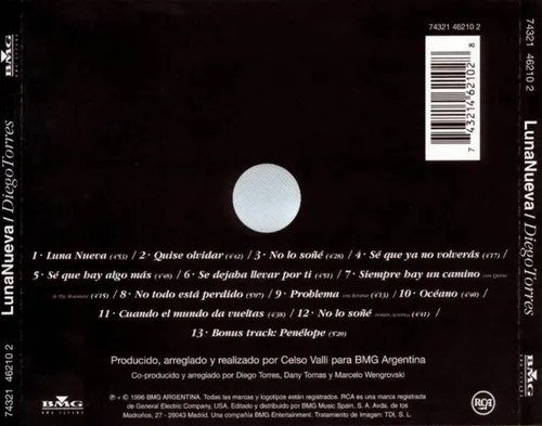 Cd Diego Torres - Luna Nueva