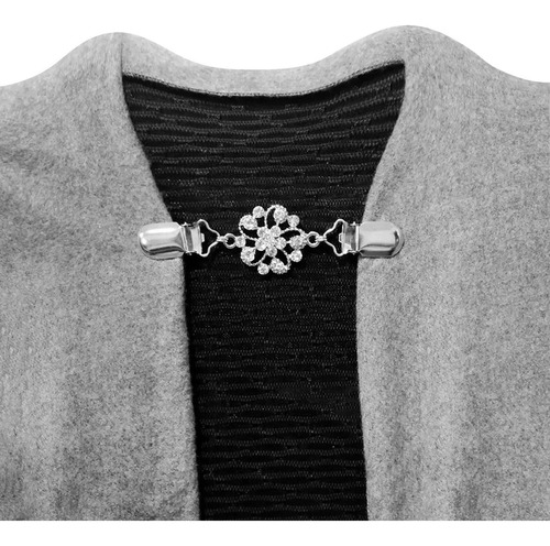 A Chaqueta Con Clip, Suéter, Blusa, Chal, Cuello Con Clip
