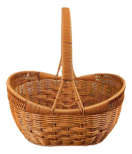 Ba Cesta De Mano Cesta De Picnic Cesta De Recolección Cesta