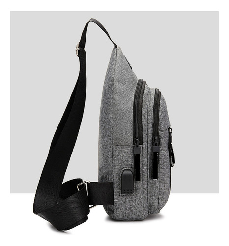Bolsa De Pecho, Bandolera, Bolsa Unisex Con Hombros Cruzados