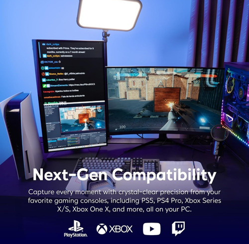 Avermedia Capturadora Live Gamer 4k Hdmi 2.1 Gc575 Negro