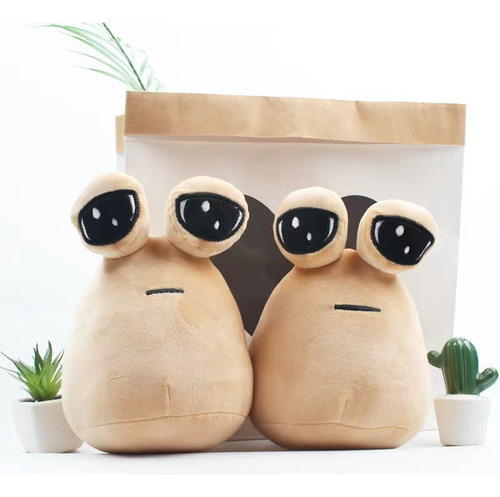 2024a Emoción Alien Pou Furdiburb Muñeco Peluche Juguete 2du