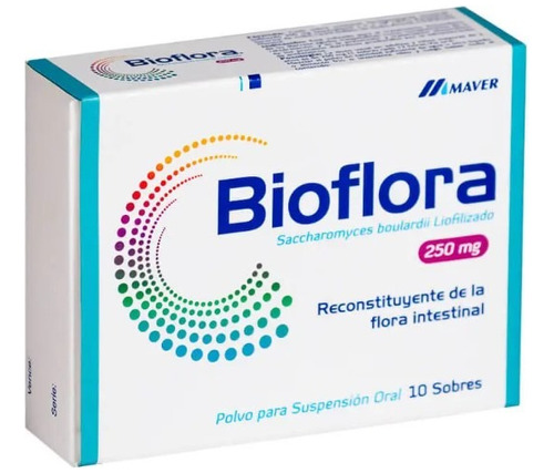 Bioflora Probioticos 250 Mg X 10 Sobres. Maver