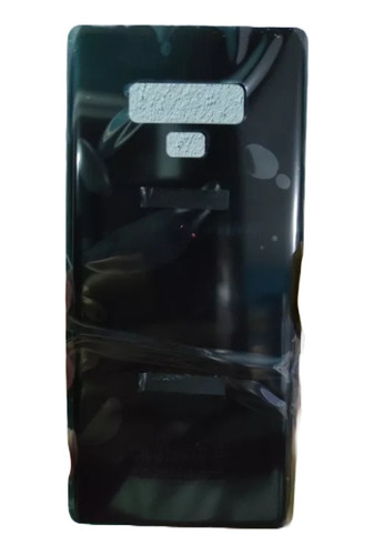 Tapa Trasera Sam Note 9 N960 Negro Polímero Cristalizado Env
