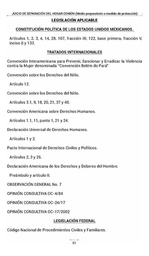 Juicio De Separación Del Hogar Común (medio Preparatorio O Medida De Protección)