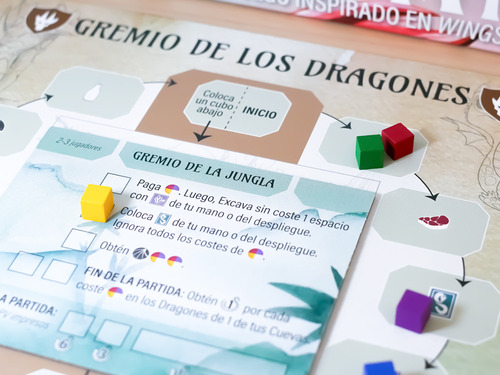 Maldito Games - Juego De Mesa En Español - Cria Tus Dragones - Juego De Estrategia - Wyrmspan
