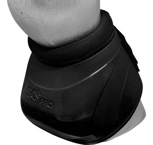 Imagem 2 de 4 de Cloche Cavalo Pvc Borracha Vaquejada Proteção Casco Par