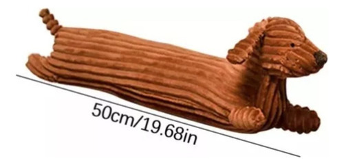 Dd Almofada De Salsicha De Pelúcia Fofa
