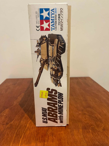 Tamiya M1a1 Abrams With Mine Plow 1/35