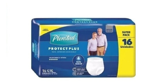 Plenitud Protect Plus Ropa Interior X 16. G.xg. Arcoiris