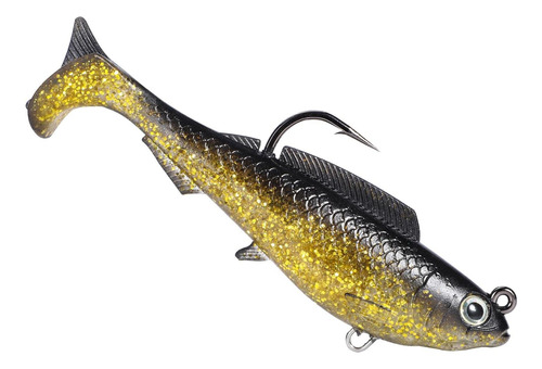 Herc4-255 Herculez Swimbait 4  Gold Rush, Multi