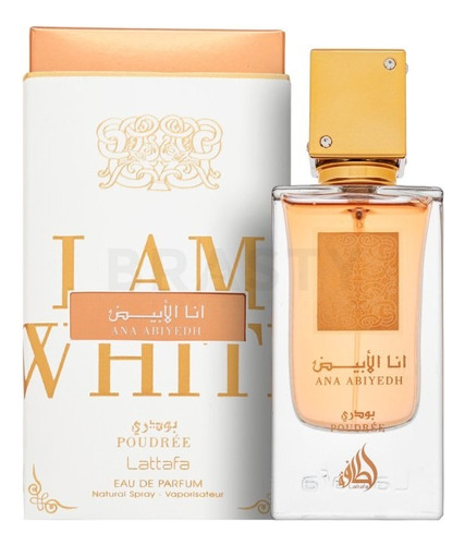 Perfume Lattafa Ana Abiyedh Poudree Edp 60ml Unisex.