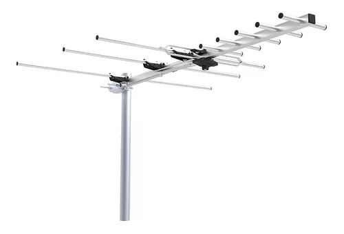 Antena TV TDT Amplificada 20dBi UHF Omni direccional Adhesiva ventana  Interior Conector IEC