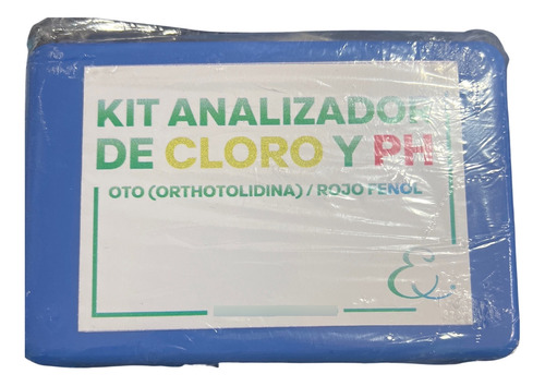 Medidor Cloro Y Ph - Kit Colorimetro Y Goteros