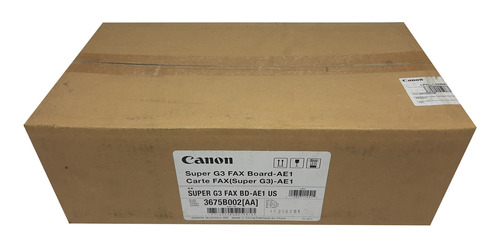 Placa Canon Super G3 Fax Board Ae1 3675b002aa Original Novo