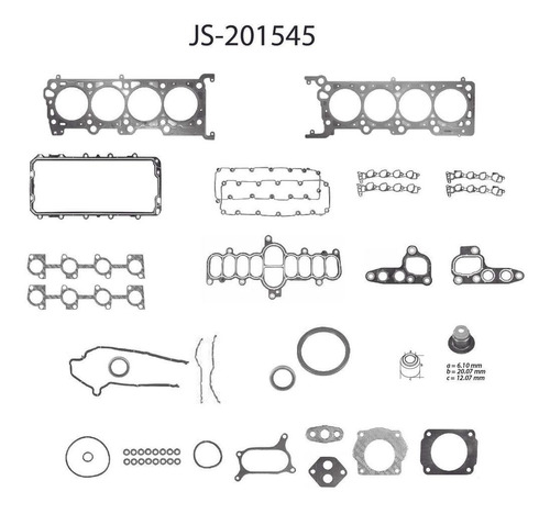 Kit Juntas Ford Lobo Harley-davidson  2000-2006 5.4v 8v