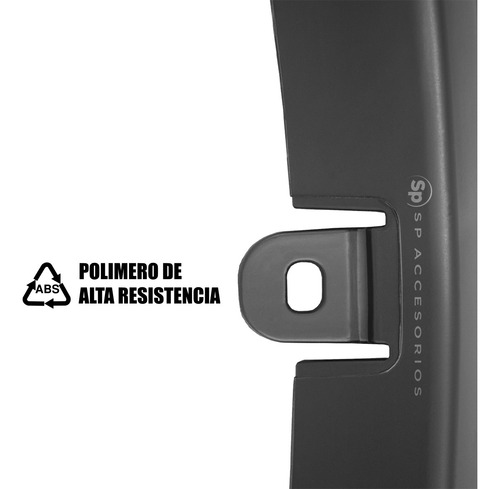 Cantoneras Toyota Hilux 2016/2020 Base Lisas Básicas Plástic