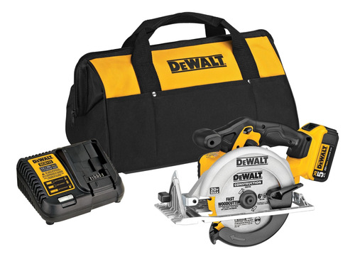 Kit De Sierra Circular Dewalt 20v Max, Con Batería De 5,0 Ah